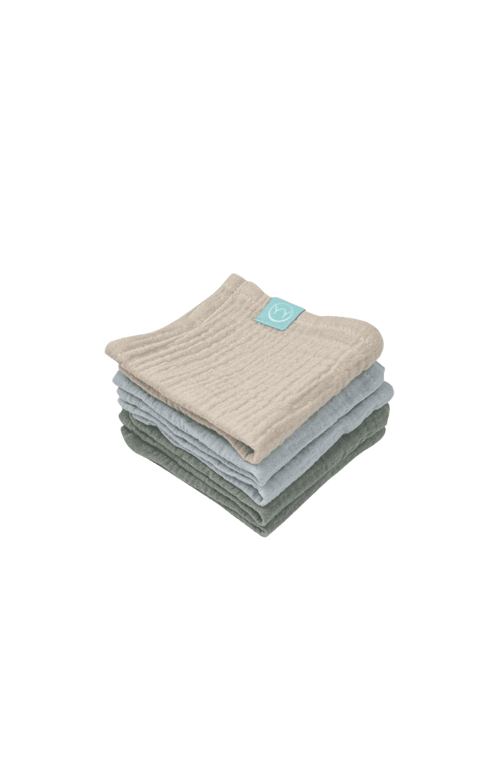 5 Pack Muslin Cloths