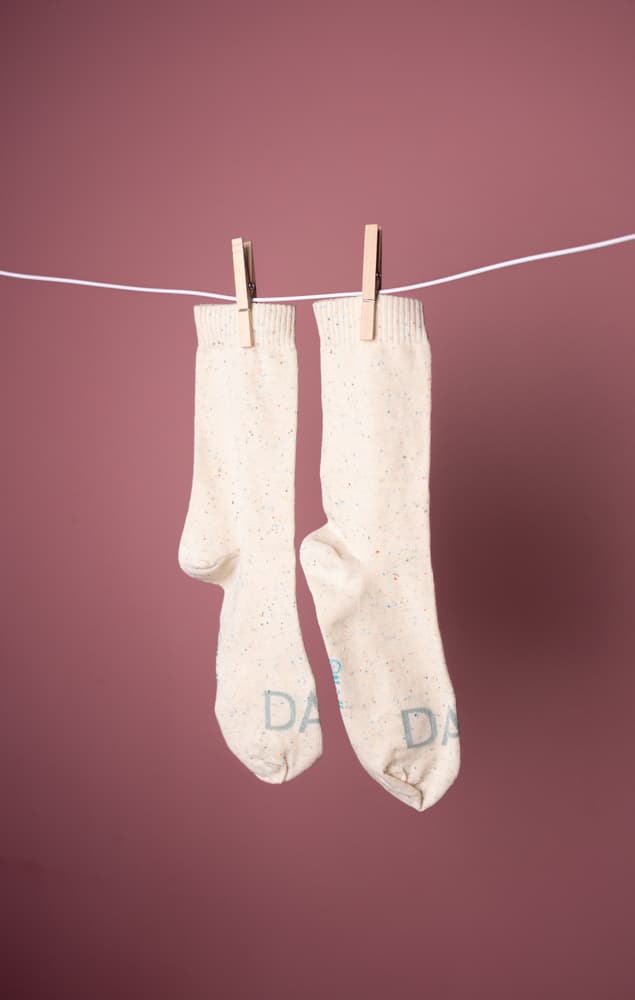 Pregnancy Announcement Dad Socks Kit Melange Confetti