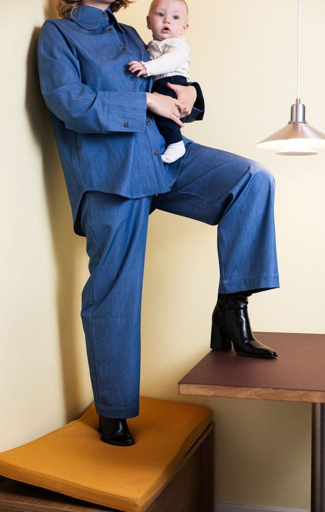 Before & After Maternity Wide Pants