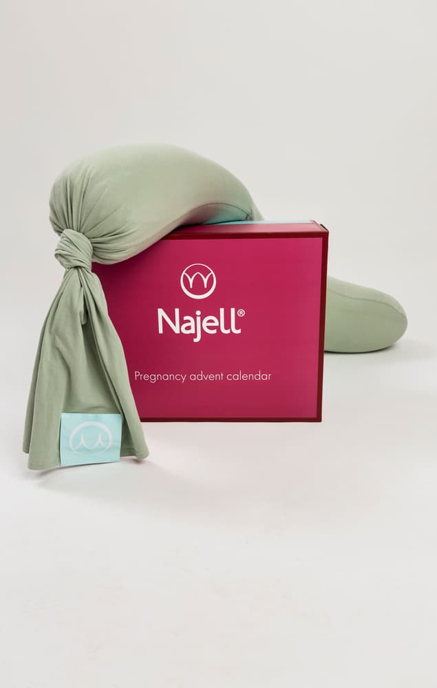 Advent Calendar and Pregnancy Pillow Set